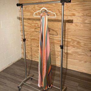ZARA STRIPED MULTICOLOR DRESS